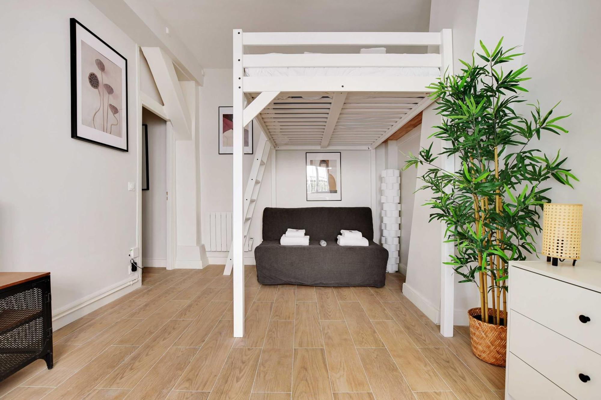 Studio With Garden - 4p - Canal St Martin Appartement Paris